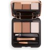 Makeup Revolution London Brow Sculpt Kit set a paletka na obočie Brown 2,2 g Makeup Revolution London Brow Sculpt Kit set a paletka na obočie Brown 2,2 g