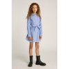 Dievčenské bavlnené šaty Tommy Hilfiger KG0KG08335.PPYA modrá 164 Dievčenské bavlnené šaty Tommy Hilfiger KG0KG08335.PPYA modrá 164