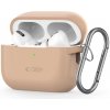 TECH-PROTECT SILICONE HOOK APPLE AIRPODS PRO 1 / 2 Cafe Latte (5906302313280) TECH-PROTECT SILICONE HOOK APPLE AIRPODS PRO 1 / 2 Cafe Latte (5906302313280)