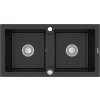 MEXEN MEXEN - Mario granitový dvojdrez 820x436 mm, grafit 6504822000-76 MEXEN MEXEN - Mario granitový dvojdrez 820x436 mm, grafit 6504822000-76