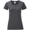 Iconic Grey Women's T-shirt in combed cotton Fruit of the Loom šedá XXL Fruit of the Loom 5904882131096 Iconic Grey Women's T-shirt in combed cotton Fruit of the Loom šedá XXL Fruit of the Loom 5904882131096