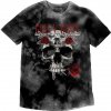 Guns N Roses Flower Skull Grey