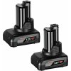 Bosch 2x GBA 12V 6.0 Ah 1.600.A00.X7M Bosch 2x GBA 12V 6.0 Ah 1.600.A00.X7M