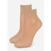 Marilyn dámske ponožky s jemným ažúrovým vzorom SL C22 20 DEN Beige