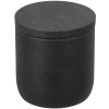 Camargue Stone Antracit Zásobník na kozmetické tampóny 9,1 × 9,2 cm polyresín