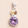 Nefertitis Ametyst brúsený prívesok striebro Ag 925 KO238 NF52930 - 2 cm, 4,5 g Nefertitis Ametyst brúsený prívesok striebro Ag 925 KO238 NF52930 - 2 cm, 4,5 g