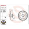 BREMBO Brzdový bubon BREMBO 14.E312.60