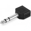 Auna CJ-834, 2 x redukcia z 1 x 6,3mm jack na 2 x 3,5mm jack (CJ-834) Auna CJ-834, 2 x redukcia z 1 x 6,3mm jack na 2 x 3,5mm jack (CJ-834)