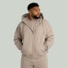 GymBeam STRIX Mikina Zip Taupe - XL GymBeam STRIX Mikina Zip Taupe - XL