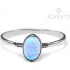 ADANITO BRR0171S - Zlatý opálový prsteň z bieleho zlata ADANITO BRR0171S - Zlatý opálový prsteň z bieleho zlata