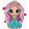zuty Zuty - Maľovanie Podľa Čísel - Dievča Princezná So Srdiečkami, 80X100 Cm, Plátno (8596530086949) zuty Zuty - Maľovanie Podľa Čísel - Dievča Princezná So Srdiečkami, 80X100 Cm, Plátno (8596530086949)