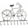 Clayre & Eef Granitový kovový vešiak na kľúče Bicykel - 32*4*23 cm - Clayre & Eef Clayre & Eef Granitový kovový vešiak na kľúče Bicykel - 32*4*23 cm - Clayre & Eef