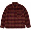 Huf Bundy Jacket megablast plaid Červená Huf Bundy Jacket megablast plaid Červená