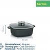 Kela Pekáč z litého hliníku čtvercový s poklicí KERROS 28cm Kela Pekáč z litého hliníku čtvercový s poklicí KERROS 28cm