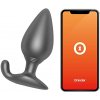 Oninder Vibrating Anal Plug Black