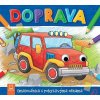 Doprava - Omaľovánka s pohyblivými očkami Doprava - Omaľovánka s pohyblivými očkami