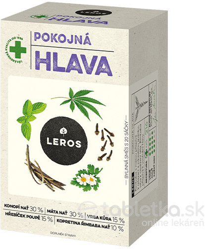 LEROS Pokojná hlava 20 x 1,5 g