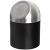 Čierny odpadkový kôš z nehrdzavejúcej ocele 1,2 l BLACK – Orion Čierny odpadkový kôš z nehrdzavejúcej ocele 1,2 l BLACK – Orion