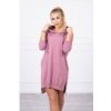 Šaty s kapucňou pre dámy 9078 - tmavoružové Uni Šaty s kapucňou pre dámy 9078 - tmavoružové Uni