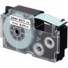 Casio XR-24GWE, 24mm x 5,5m čierna tlač / biely podklad, extr.adh. kompatibilná páska Casio XR-24GWE, 24mm x 5,5m čierna tlač / biely podklad, extr.adh. kompatibilná páska