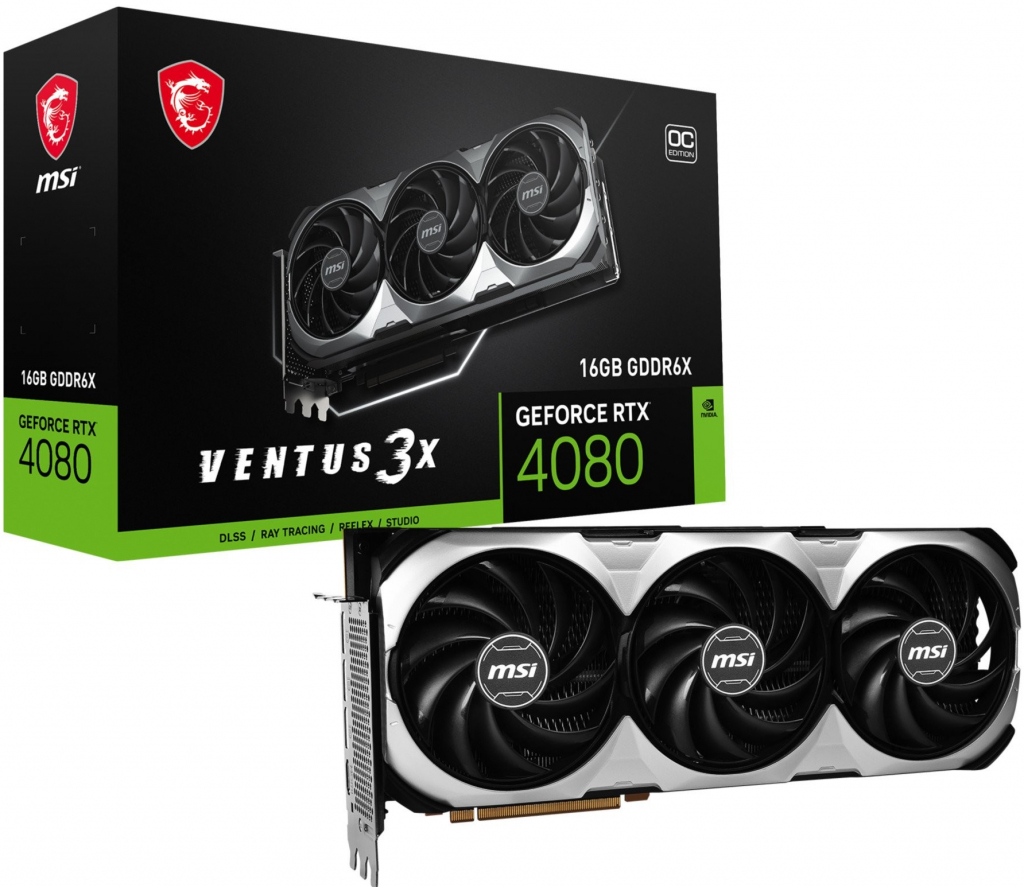 MSI GeForce RTX 4080 16GB VENTUS 3X OC