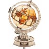 Robotime Rokr Svítící 3D dřevěné puzzle Globus 180 ks Robotime Rokr Svítící 3D dřevěné puzzle Globus 180 ks