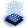 Whadda Stavebnica - 3D LED Kocka 5x5x5 biela WSL8018W Whadda Stavebnica - 3D LED Kocka 5x5x5 biela WSL8018W