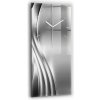 Nástenné hodiny Wallfluent strieborné 30cm Nástenné hodiny Wallfluent strieborné 30cm