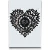 Vymalujsisam.sk Maľovanie podľa čísiel - Čiernobiele srdce Veľkosť: 40x60cm, Rám: Na kartónovej doske Vymalujsisam.sk Maľovanie podľa čísiel - Čiernobiele srdce Veľkosť: 40x60cm, Rám: Na kartónovej doske