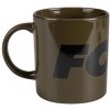 Hrnček FOX Collection Ceramic Mug Green Black Hrnček FOX Collection Ceramic Mug Green Black