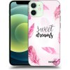 Picasee silikónový prehľadný obal pre Apple iPhone 12 mini - Sladké sny Picasee silikónový prehľadný obal pre Apple iPhone 12 mini - Sladké sny
