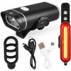 Nabíjateľné led svetlo na bicykel USB predné + zadné Nabíjateľné led svetlo na bicykel USB predné + zadné