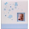Detský fotoalbum na rožky 29x32/60s. BABY´s START modrý Detský fotoalbum na rožky 29x32/60s. BABY´s START modrý