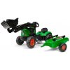 Falk FALK - Šlapací traktor Supercharger s vlečkou Falk FALK - Šlapací traktor Supercharger s vlečkou