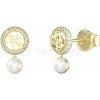 Guess Štýlové pozlátené náušnice s perličkou Tiny Pearly JUBE05517JWYGT/U - 30 dní na vrátenie tovaru, Garancia originality Guess Štýlové pozlátené náušnice s perličkou Tiny Pearly JUBE05517JWYGT/U - 30 dní na vrátenie tovaru, Garancia originality