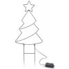 LED dekorácie Solight vonkajší vianočný stromček, 85x LED, časovač, 68cm, 3x AA (1v290) LED dekorácie Solight vonkajší vianočný stromček, 85x LED, časovač, 68cm, 3x AA (1v290)