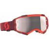 Okuliare Fury červené/strieborné chrómové works SCOTT Okuliare Fury červené/strieborné chrómové works SCOTT