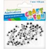 Hobby CraftFun oči 7 mm 150 kusov Hobby CraftFun oči 7 mm 150 kusov