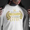 Tričko s potlačou OTEC MECHANIK Dámsky Biela XXL Tričko s potlačou OTEC MECHANIK Dámsky Biela XXL