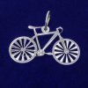 Klenotyn | Strieborný prívesok bicykel (KPRS084