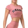 Nebbia crop top Sporty HERO 584 Starorůžová Nebbia crop top Sporty HERO 584 Starorůžová