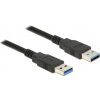 Delock 85061 USB typ A (M) do USB typ A (M) - USB 3.0, 1.5m, černý