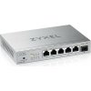 Zyxel XMG-105 5 Ports 2,5G + 1 SFP+ MultiGig unmanaged Desktop Switch Zyxel XMG-105 5 Ports 2,5G + 1 SFP+ MultiGig unmanaged Desktop Switch