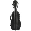 Bacio Instruments Fiberglass Violin Case Cello Style BK Bacio Instruments Fiberglass Violin Case Cello Style BK