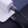AppleMix Kábel USB-C / Lightning MAXLIFE - magnetický - 27W - šnúrka - čierny AppleMix Kábel USB-C / Lightning MAXLIFE - magnetický - 27W - šnúrka - čierny