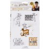 CurePink Set nálepek Harry Potter Dobby 15 kusů CurePink Set nálepek Harry Potter Dobby 15 kusů