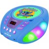 Lexibook Svietiaci Bluetooth CD prehrávač Disney Stitch 3380743105277 Lexibook Svietiaci Bluetooth CD prehrávač Disney Stitch 3380743105277