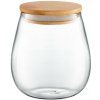 AMBITION Sklenená dóza s bambusovým vekom 700 ml Belly AMBITION Sklenená dóza s bambusovým vekom 700 ml Belly
