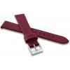 Minet Kožený remienok bordovej farby so striebornou prackou MSLVS Minet Kožený remienok bordovej farby so striebornou prackou MSLVS