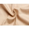 Béžové saténové prostěradlo 140x230 plachta bez gumy - Brotex Béžové saténové prostěradlo 140x230 plachta bez gumy - Brotex